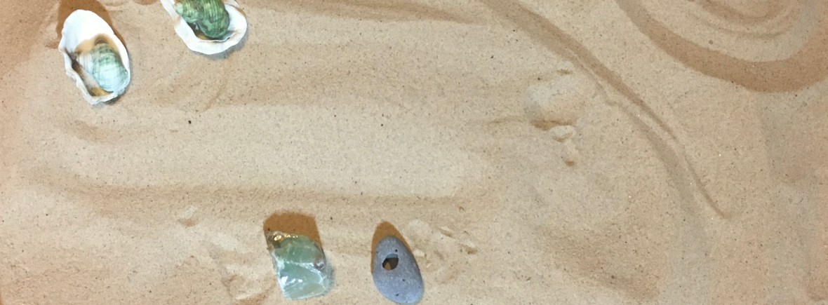 Sand with shells and pebbles